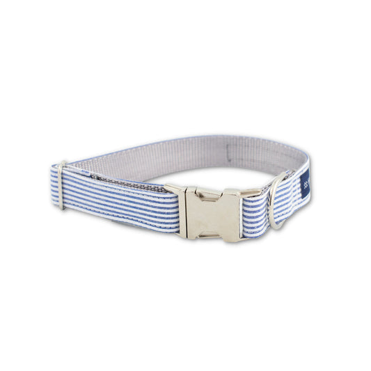 Dog Lake Life Striped Collar