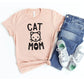 Cat Mom T-shirt