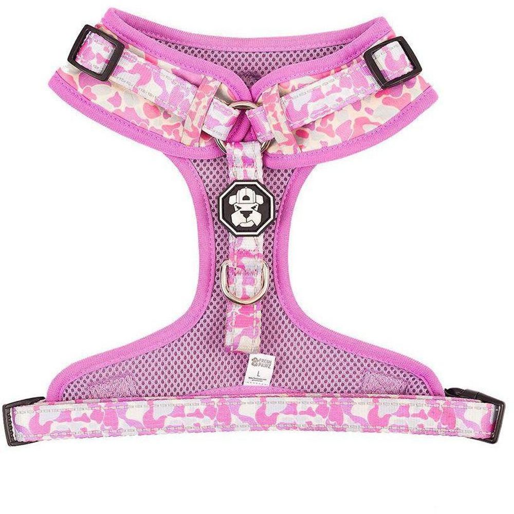 Pastel Camo | Adjustable Mesh Harness